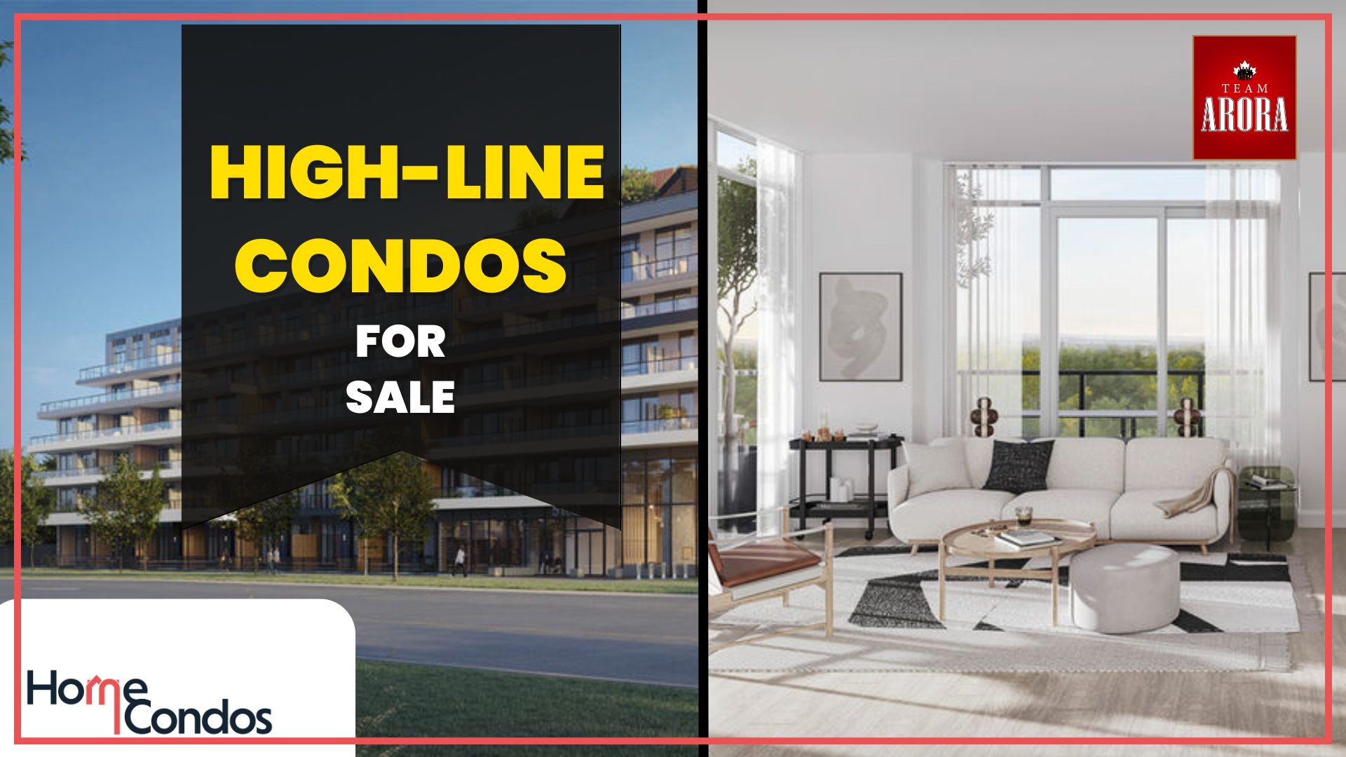 High-Line Condos for Sale: Searching for Your Ideal House in Mississauga 