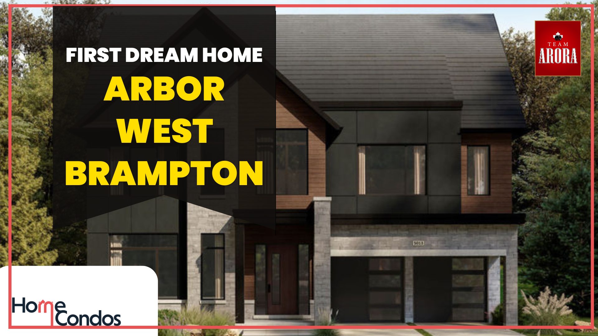 Discover Your First Dream Home at Arbor West Brampton